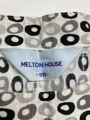 MELTON HOUSE/Tシャツ/カットソー/トップス/ホワイト/9R