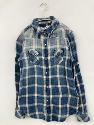 K mart/シャツ/ブラウス/トップス/ブルー/9号