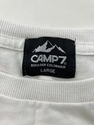 CAMP7/キャンプセブン/Tシャツ/カットソー/トップス/ホワイト/L