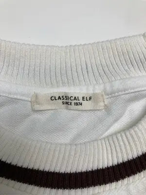 CLASSICAL ELF/クラシカルエルフ/Tシャツ/カットソー/トップス/ホワイト/XL   バスト93～101  身長154～162