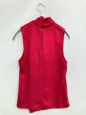 ZARA/ザラ/ノースリーブ/トップス/レッド/EUR XS/USA XS/MEX 24