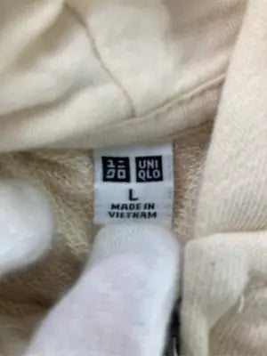UNIQLO/ユニクロ/パーカー/トップス/ベージュ/L