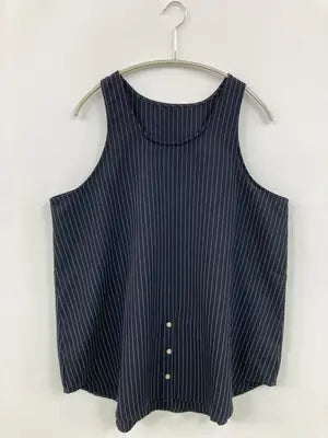 n'Or LABEL/ノアレーベル/ノースリーブ/トップス/ネイビー/F