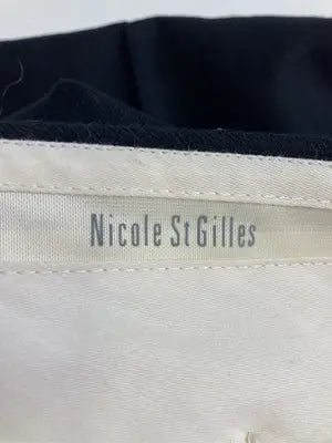Nicole St Gilles/ニコルサンジル/スラックス/パンツ/ブラック
