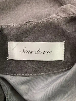 Sens de vie/ワンピース/ワンピース/ドレス/グレー/M