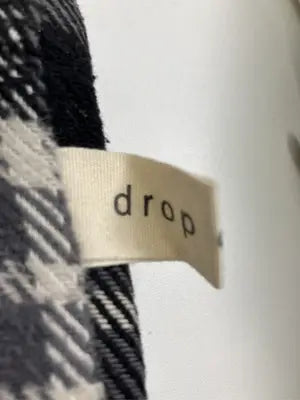 Drop/トートバッグ/バッグ/ブラック