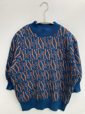 MURUA/ムルーア/ニット/セーター/トップス/ブルー/F