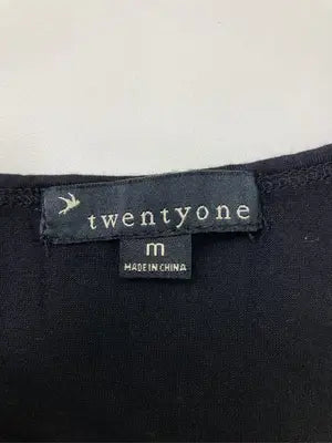 twentyone/トゥエンティーワン/タンクトップ/トップス/ブラック/M