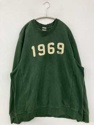 GAP/ギャップ/スウェット/トップス/グリーン/XL