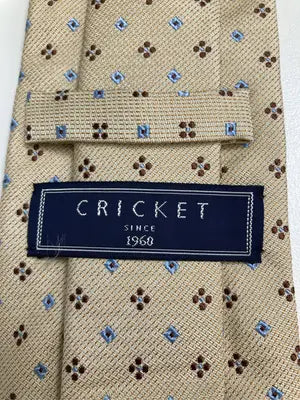 CRICKET/クリケット/ネクタイ/ファッション雑貨/ベージュ