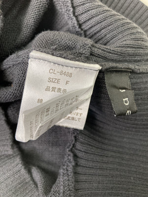 clear/クリア/ニット/セーター/トップス/ブラック/F