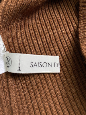 SAISON DE PAPILLON/セゾンドゥパピヨン/ニット/セーター/トップス/ブラウン/M