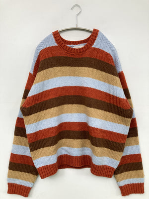 MUHET/ミュエ/ニット/セーター/トップス/レッド/M