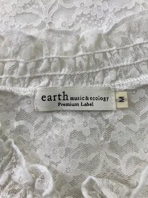 earth music&ecology/アースミュージックアンドエコロジー/シャツ/ブラウス/トップス/ホワイト/M