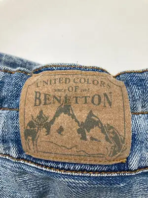 UNITED COLORS OF BENETTON/ユナイテッドカラーズオブベネトン/デニムスカート/スカート/ブルー/M