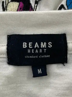 BEAMS HEART/ビームスハート/Tシャツ/カットソー/トップス/ホワイト/M