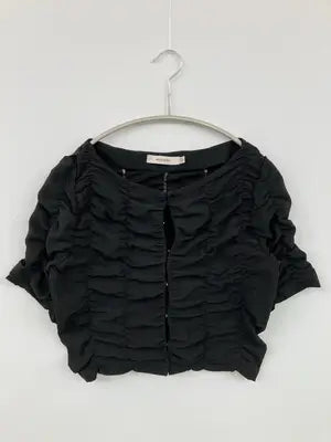MOUSSY/マウジー/シャツ/ブラウス/トップス/ブラック/F
