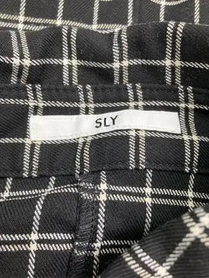 SLY/スライ/シャツワンピース/ワンピース/ドレス/ブラック/1