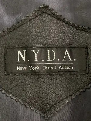 N.Y.D.A./レザージャケット/ジャケット/アウター/ブラック