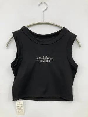 タンクトップ/トップス/ブラック/L