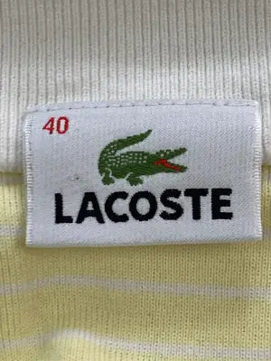 LACOSTE/ラコステ/ポロシャツ/トップス/イエロー/40