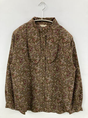 WHO SECOND/シャツ/ブラウス/トップス/カーキ