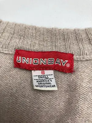 UNION BAY/ユニオンベイ/カーディガン/ボレロ/トップス/ベージュ/S