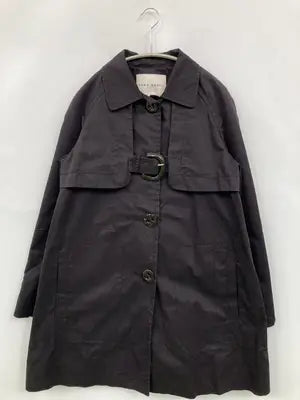 ZARA BASIC/ザラベーシック/トレンチコート/ジャケット/アウター/ブラック/L
