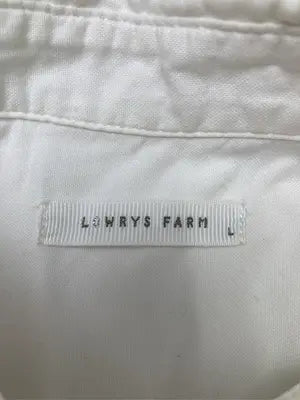 LOWRYS FARM/ローリーズファーム/シャツ/ブラウス/トップス/ホワイト/L