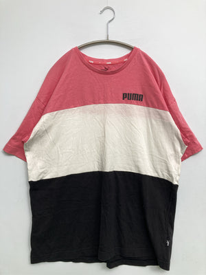 PUMA/プーマ/Tシャツ/カットソー/トップス/ピンク/ASIA L