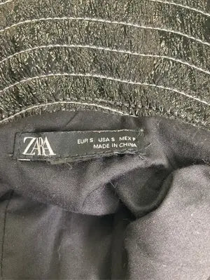 ZARA/ザラ/ハット/帽子/ブラック/EUR S/USA S/MEX P