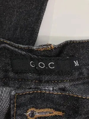 G.O.C/ジーオーシー/デニムパンツ/パンツ/ブラック/M