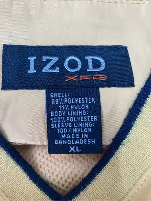 IZOD/アイゾッド/ナイロンジャケット/ジャケット/アウター/イエロー/XL