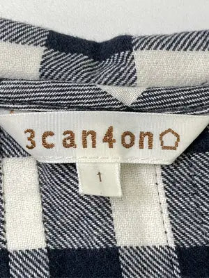 3can4on/サンカンシオン/シャツ/ブラウス/トップス/ブラック/1
