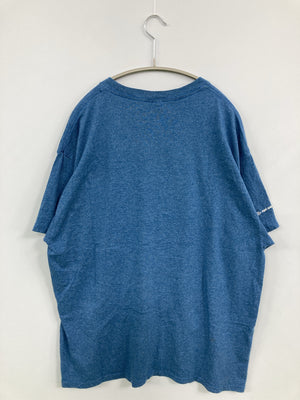 Hanes/ヘインズ/Tシャツ/カットソー/トップス/ブルー/L