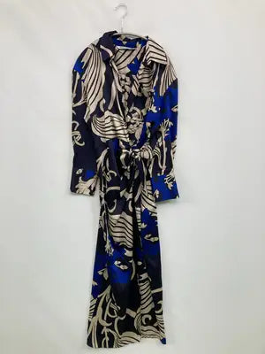 ZARA/ザラ/シャツワンピース/ワンピース/ドレス/ブルー/M