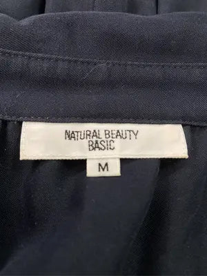 NATURAL BEAUTY BASIC/ナチュラルビューティーベーシック/シャツワンピース/ワンピース/ドレス/ネイビー/M