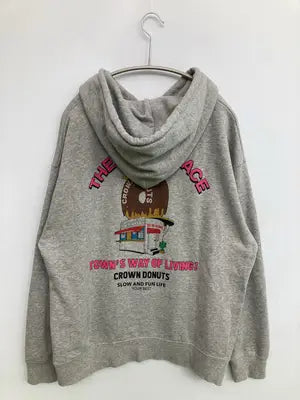 RODEO CROWNS/ロデオクラウンズ/パーカー/トップス/グレー/FREE