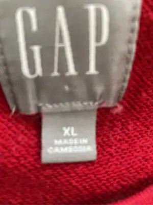 GAP/ギャップ/スウェット/トップス/レッド/XL