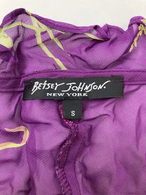 RETSEY JOHNSON/Tシャツ/カットソー/トップス/パープル/S