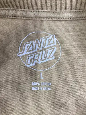 SANTA CRUZ/サンタクルーズ/Tシャツ/カットソー/トップス/カーキ/L