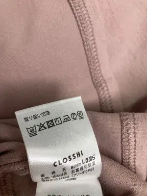 CLOSSHI/クロッシー/Tシャツ/カットソー/トップス/ピンク/L