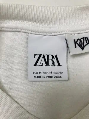 ZARA/ザラ/Tシャツ/カットソー/トップス/ホワイト/M