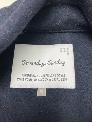 SEVENDAYS=SUNDAY/セブンデイズサンデイ/シャツ/ブラウス/トップス/ネイビー/M