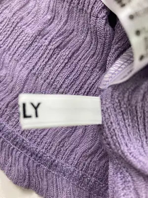 SLY/スライ/Tシャツ/カットソー/トップス/パープル/FREE