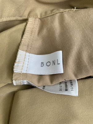 BONLECILL/ボンルシール/スラックス/パンツ/ベージュ/S