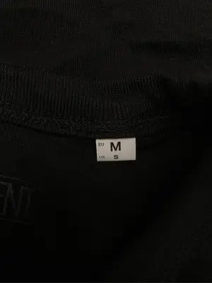 NO COMMENT/Tシャツ/カットソー/トップス/ブラック/EU M