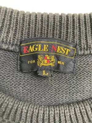 EAGLE NEST/ニット/セーター/トップス/ブラック/L