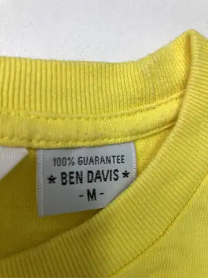 BEN DAVIS/ベンデイビス/Tシャツ/カットソー/トップス/イエロー/M