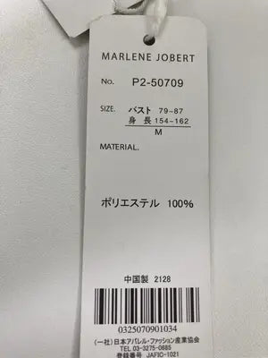 MARLENE JOBERT/ワンピース/ワンピース/ドレス/ブラック/M